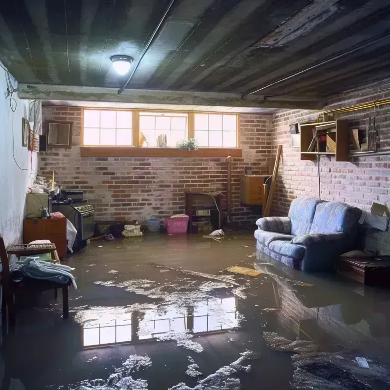 Flooded Basement Cleanup in Rush County, IN